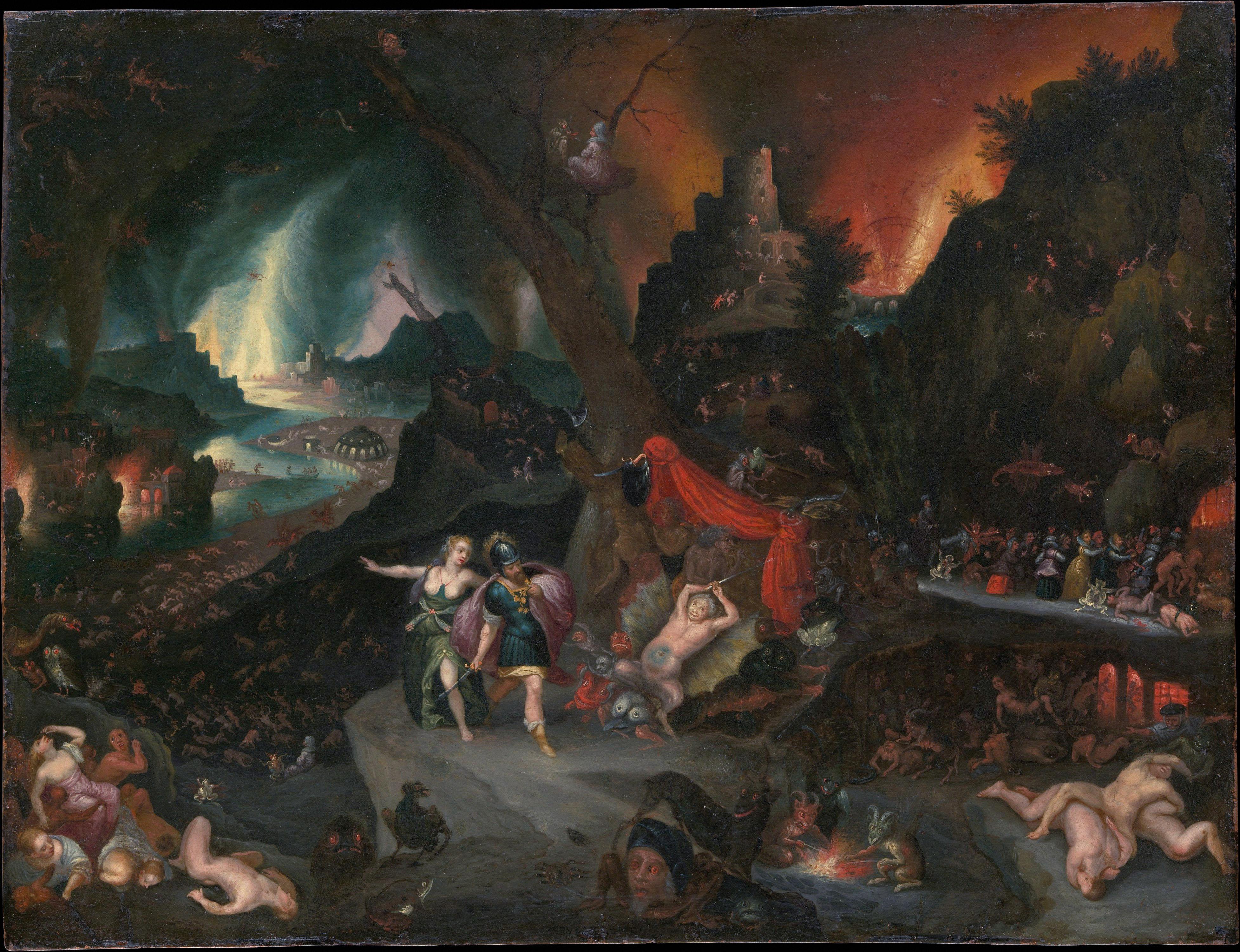 Capa do texto “O inferno nas culturas antigas”